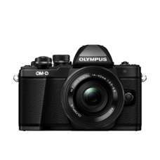 Цифровая системная фотокамера OLYMPUS E-M10 Mark II Pancake Zoom 14-42 KIT Black/Black